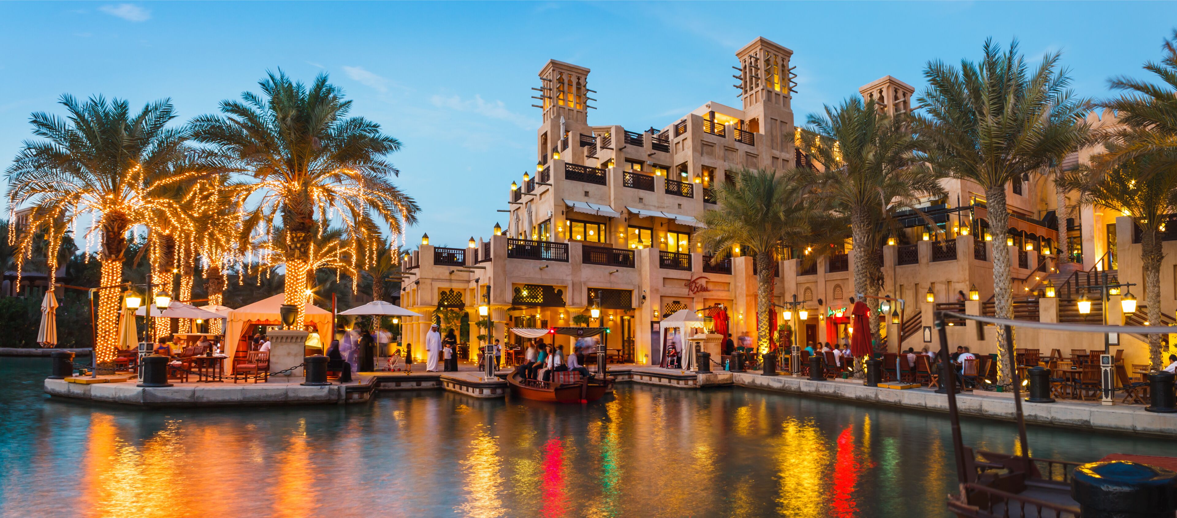View of the  Souk Madinat Jumeirah