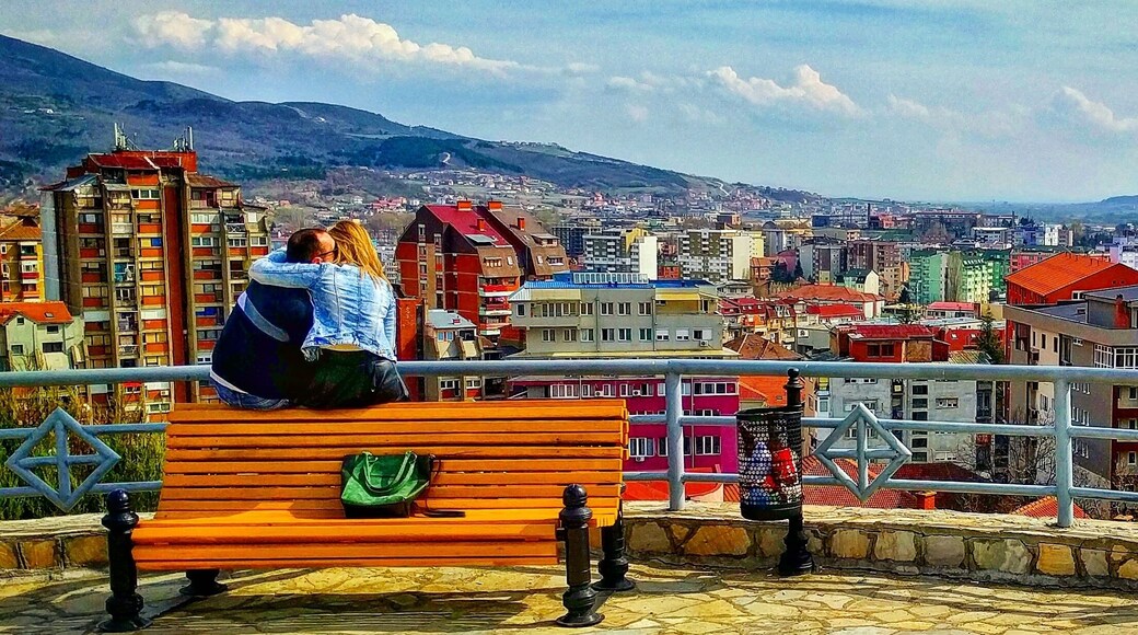 Step back in time to Yugoslavia circa 1980's Mitrovica is separated like no other place i've been to. Albanians on one side, Serbians on the other. You even have to change currency on the Serbian side. However, at St Demetrius, You do get some epic and intense views. Sharing the love