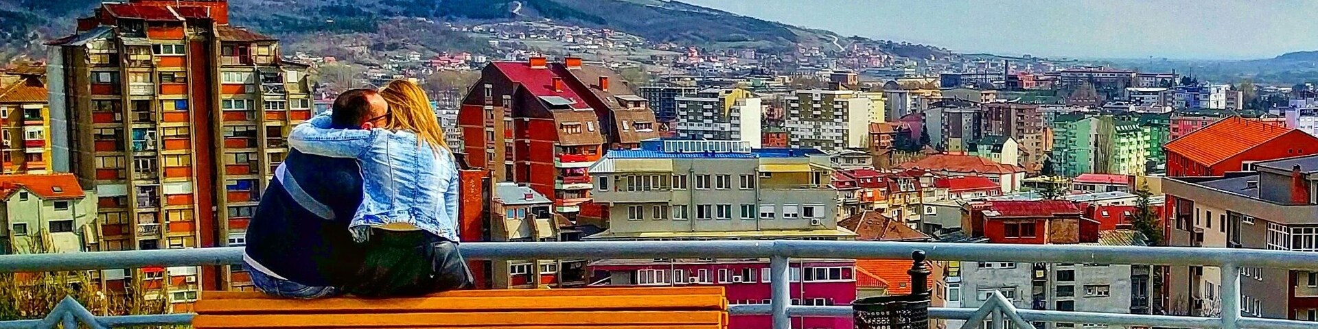 Step back in time to Yugoslavia circa 1980's Mitrovica is separated like no other place i've been to. Albanians on one side, Serbians on the other. You even have to change currency on the Serbian side. However, at St Demetrius, You do get some epic and intense views. Sharing the love