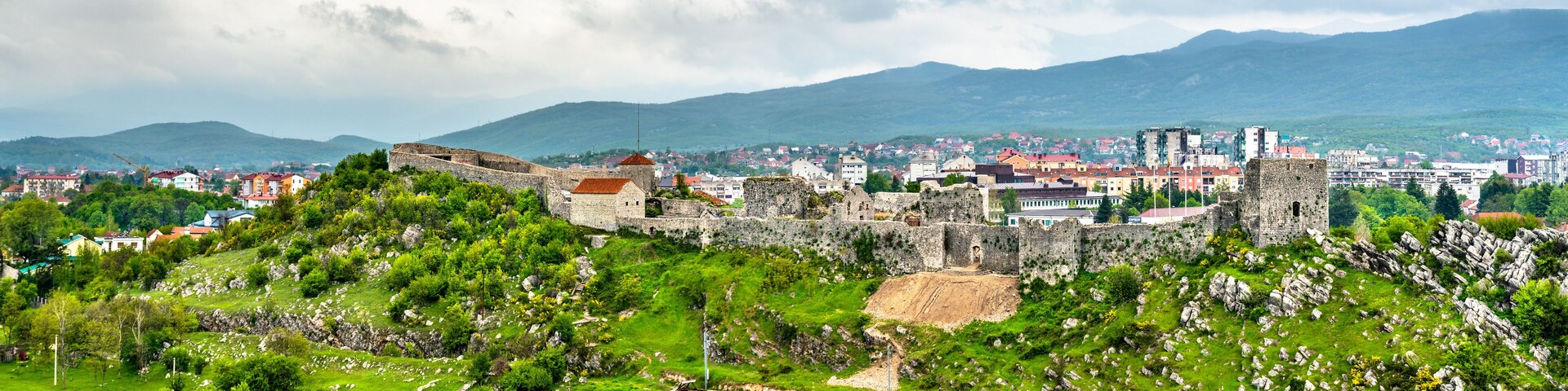Onogost Fortress in Niksic, Montenegro
