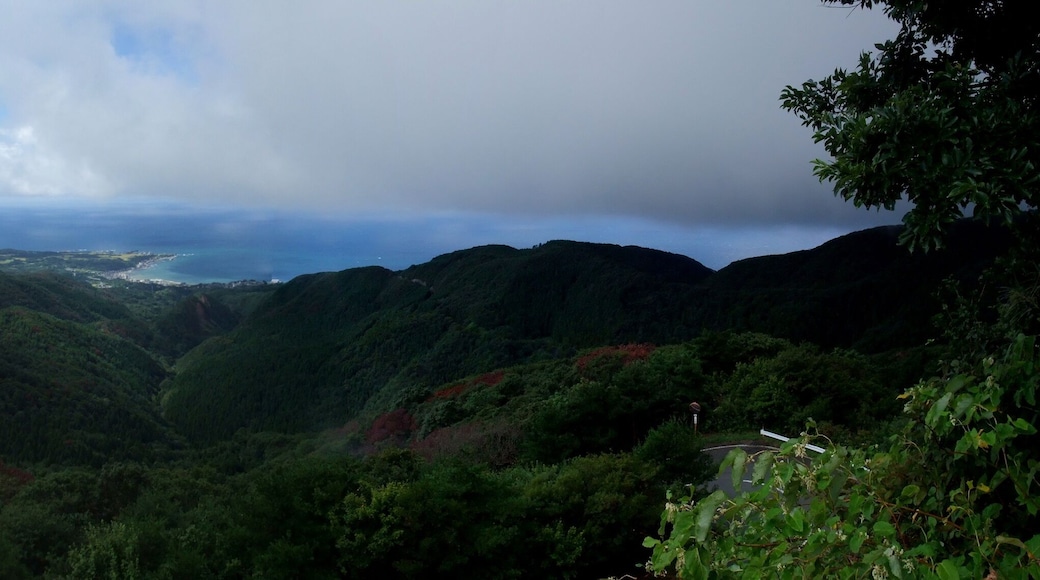 小仏峠より真野湾を望む