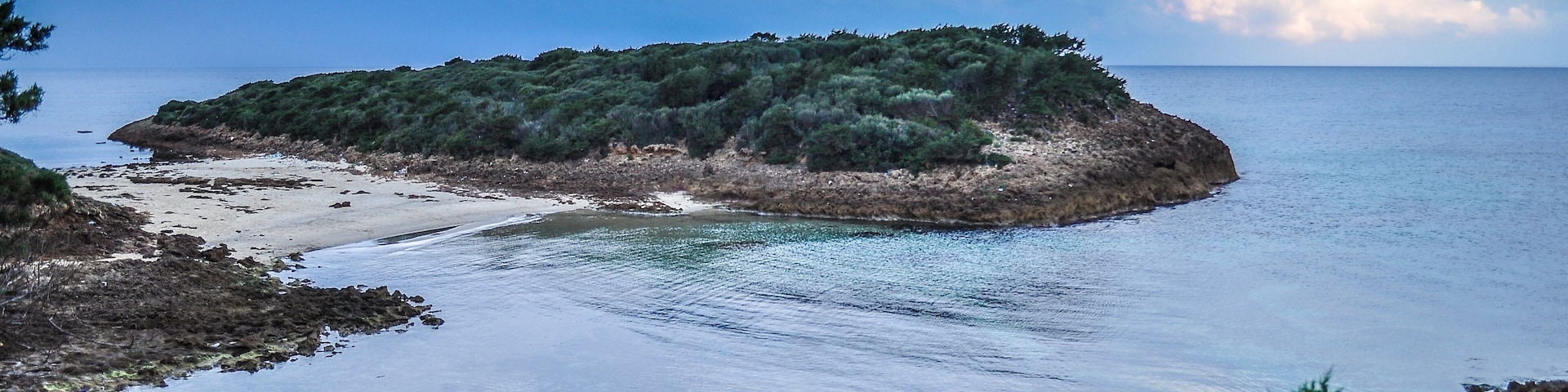 A beautiful view for Island