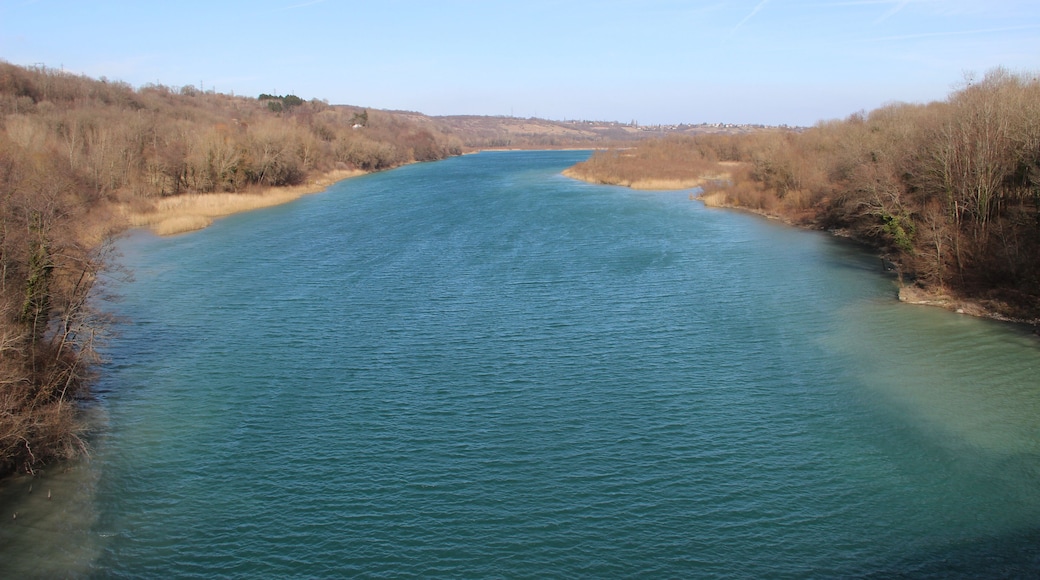 Rhône viewed from Pont Carnot