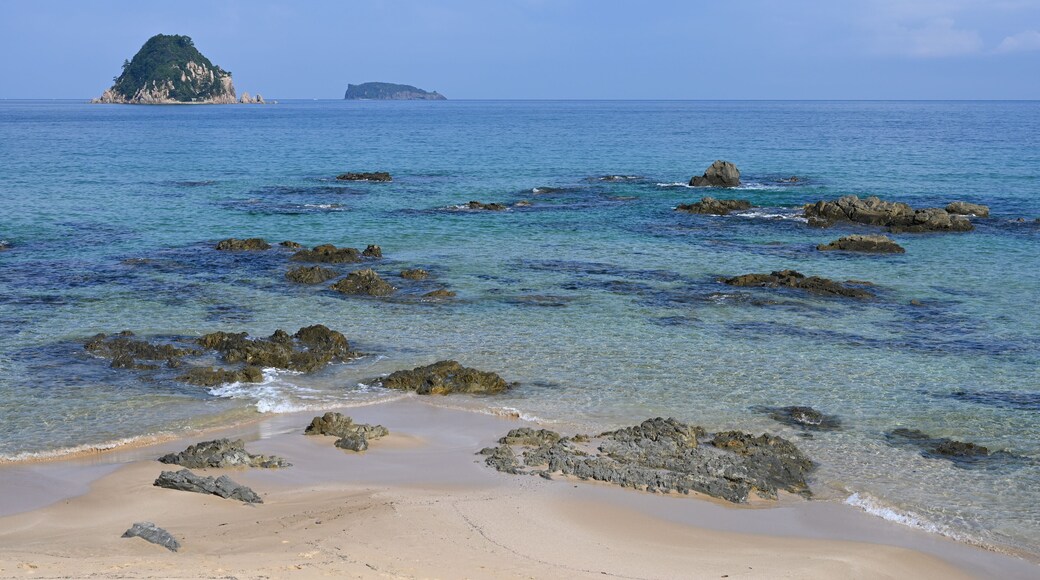 japan sea at hagi in summer