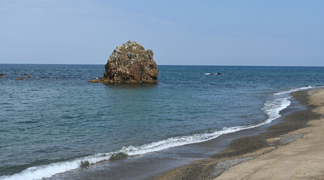japan sea at hagi in summer