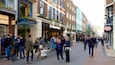 Carnaby Street fasiliteter samt historisk arkitektur, shopping og torg eller plass