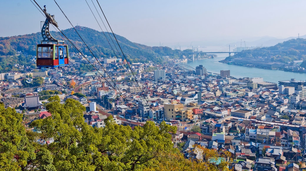 View of Onomichi City in Hiroshima prefecture, Chugoku, Japan.