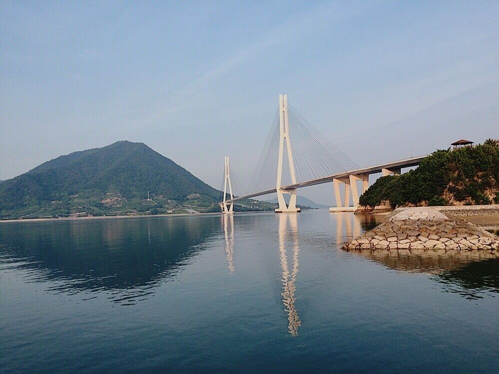 My favorite place. You can ride a bike on this bridge. 
#Japan