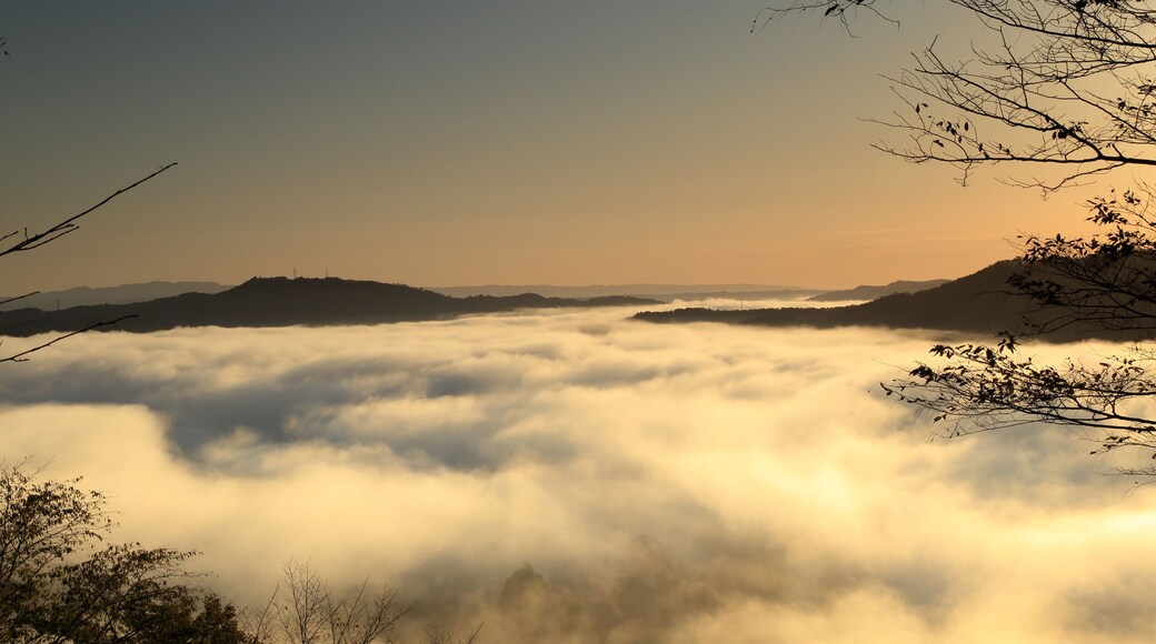 栃木県茂木町 鎌倉山の雲海 ( Sea of clouds at Mt.Kamakura, Motegi, Tochigi, Japan )