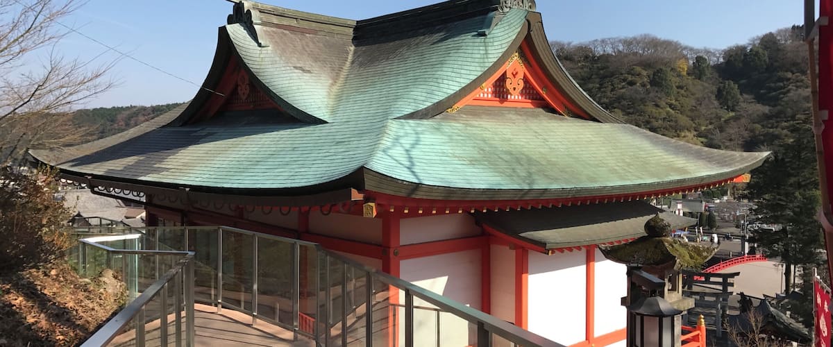 祐徳稲荷神社境内の休憩所