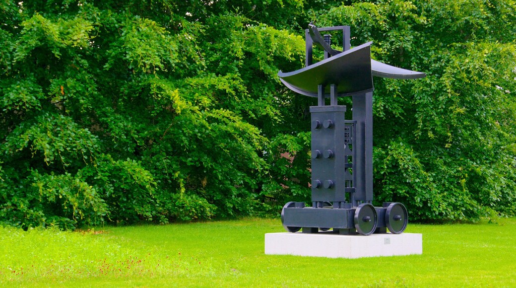 Billund featuring outdoor art and a park