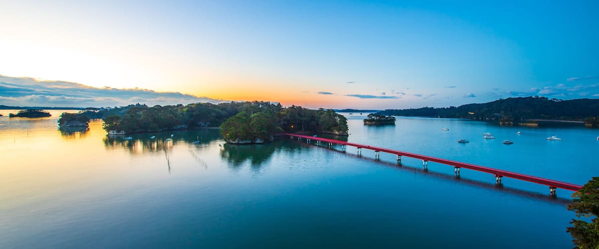 宮城県 日本三景松島の風景