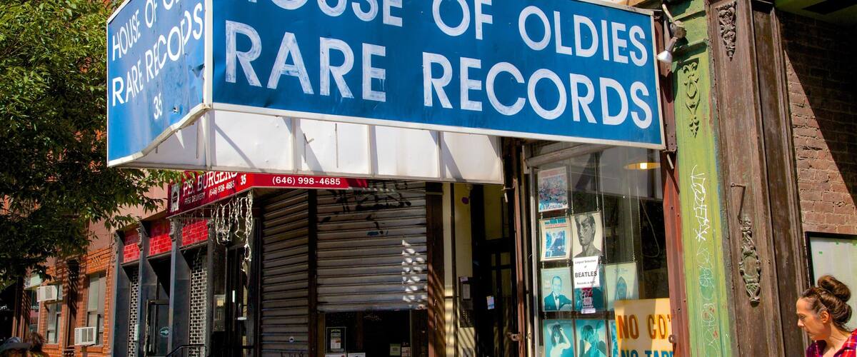 Bleecker Street featuring signage