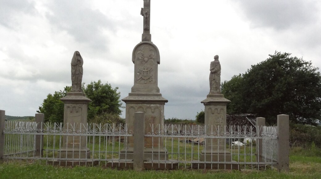 Oberstinzel (Moselle) calvaire du D43