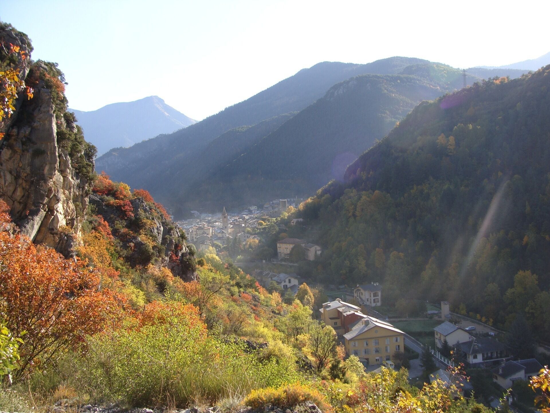 matin d'automne sur La Brigue