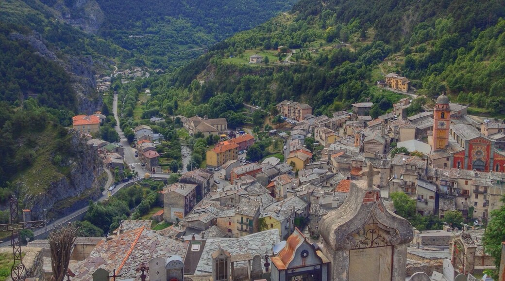 This shot was taken from the hill overlooking Tende, France. You can get there by taking the Train des Merveilles from Nice!