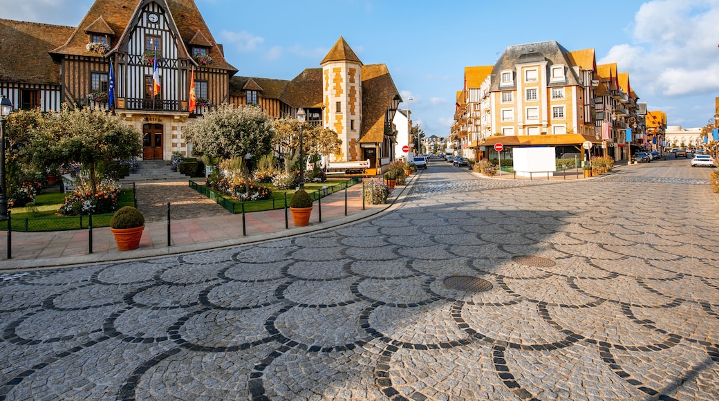 Centro de la ciudad de Deauville