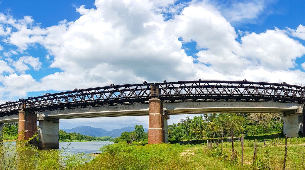 Beautiful landscape of Victoria Bridge, Kuala Kangsar, Malaysia