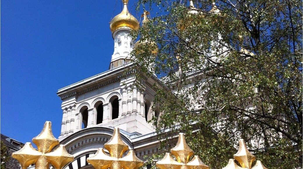 Église Russe de Genève
Dans un quartier très calme et résidentiel de la ville.
