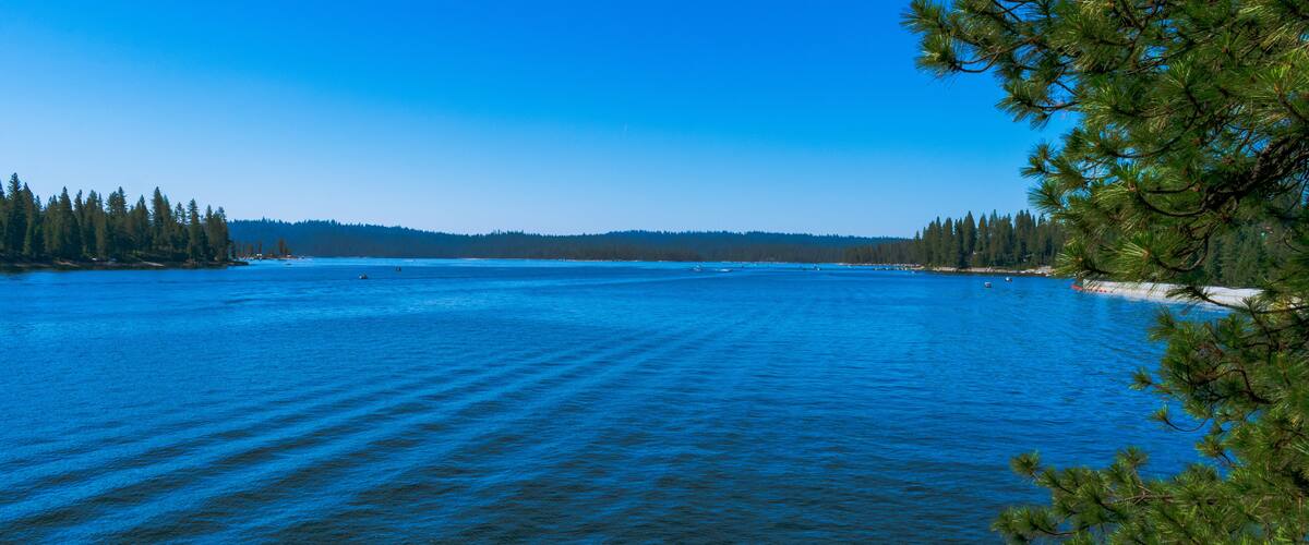 Shaver Lake Dam near Fresno, California