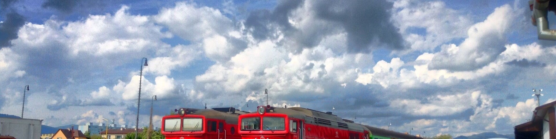 Train station at Prievidza.
There are direct connections to Bratislava, which many people use to visit both the castle and the zoo in Bojnice.