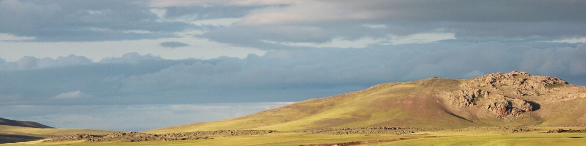Wonderful landscape from Mongolia during a horse trip.