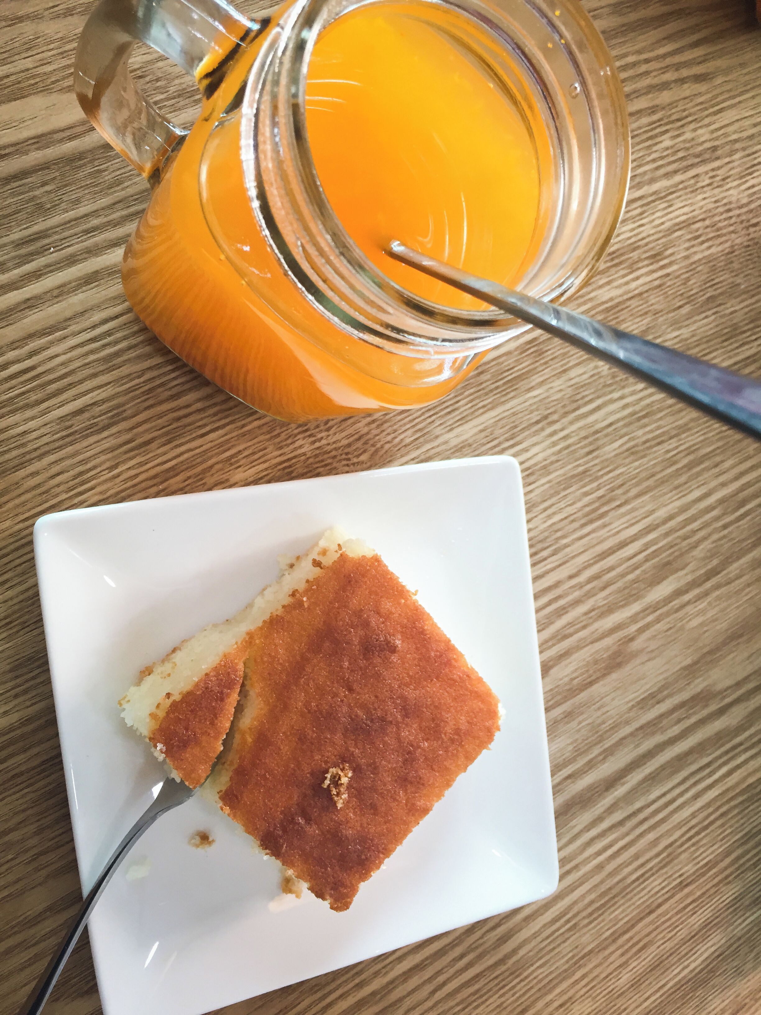 My oasis in Ölgii.
Nice staff, great cakes, pastries, and sea buckthorn juice.
Plus, you can have your main courses here, too (served straight to your table from Pamukkale sister-restaurant downstairs). Best food in town! Both Turkish.
#delicious #GoodEats

P.S. Some of the few things that made me smile in Western Mongolia (story in Romanian)-- 
https://bit.ly/33Rommd