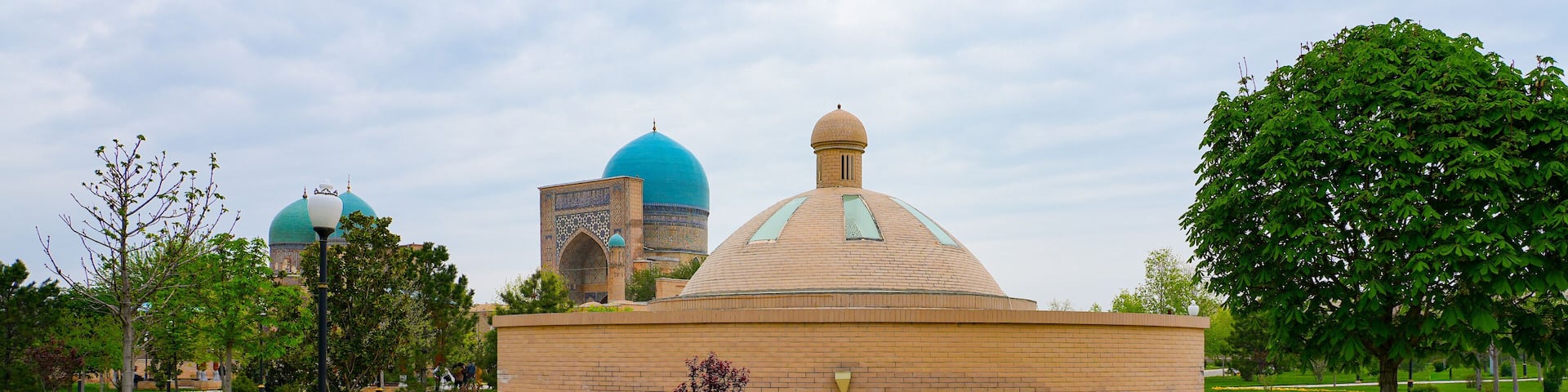 Sardoba (water cistern) of the Dorus-Saodat Complex : Timurid Dynasty's royal burial site in Shakhrisabz, Uzbekistan, Central Asia