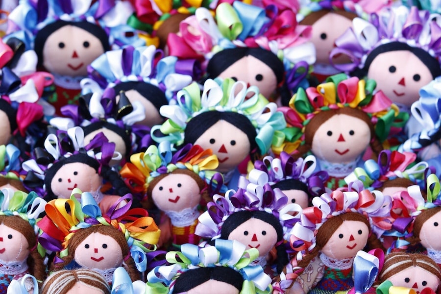 Mazahua dolls, Amealco. Queretaro.