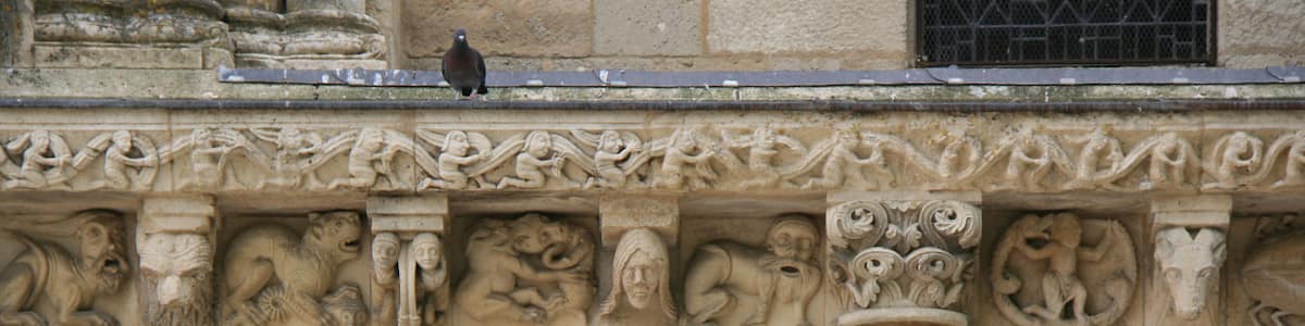 our lady church in surgères (france)