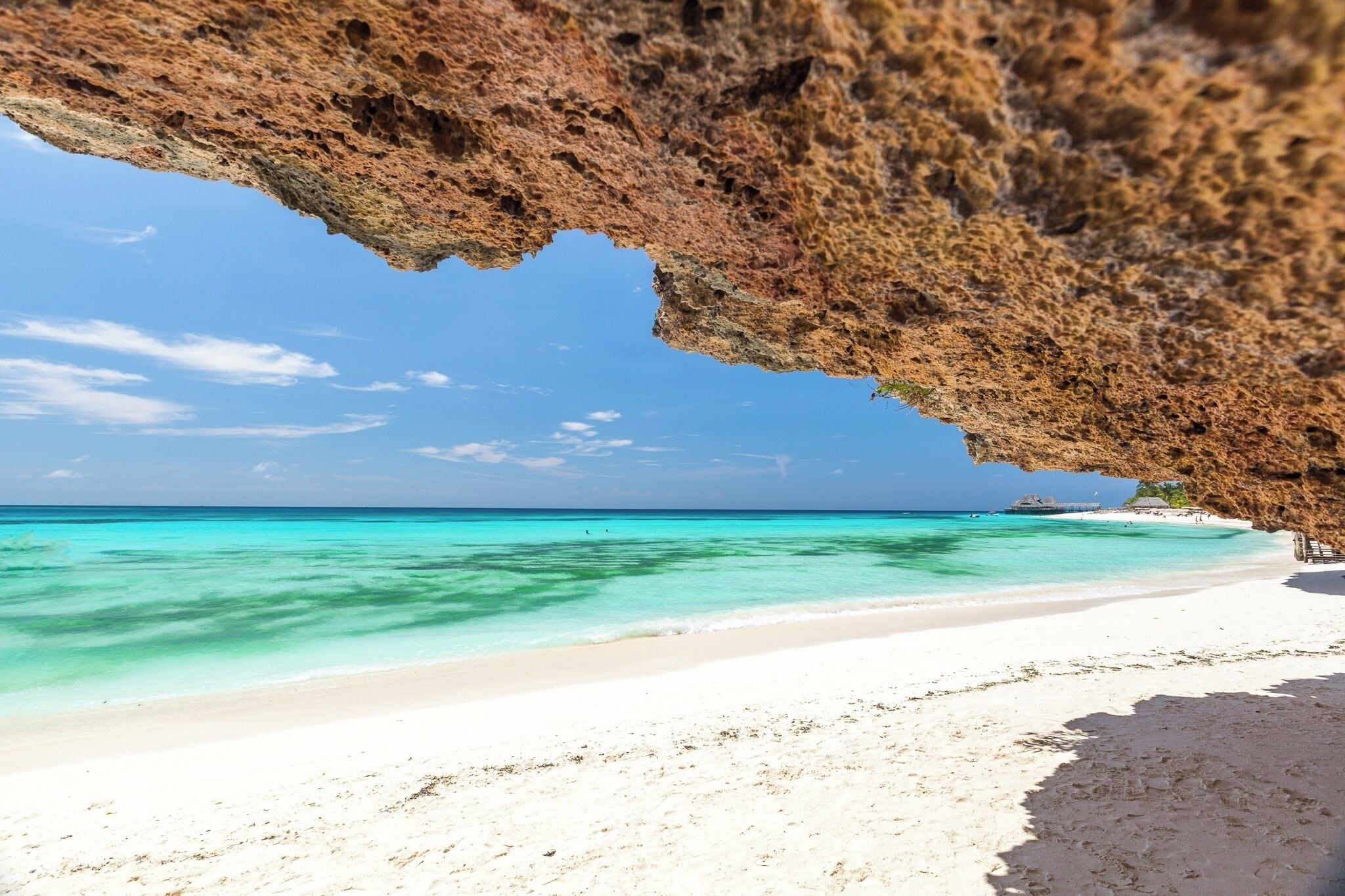 I always in search for white sand and blue water beaches and I think I found one more such place . Kendwa rock beach in north of Zanzibar . Not too many people, blue water and white sand . #beaches #beach #africa #zanzibar #beachtips #bvsblue
