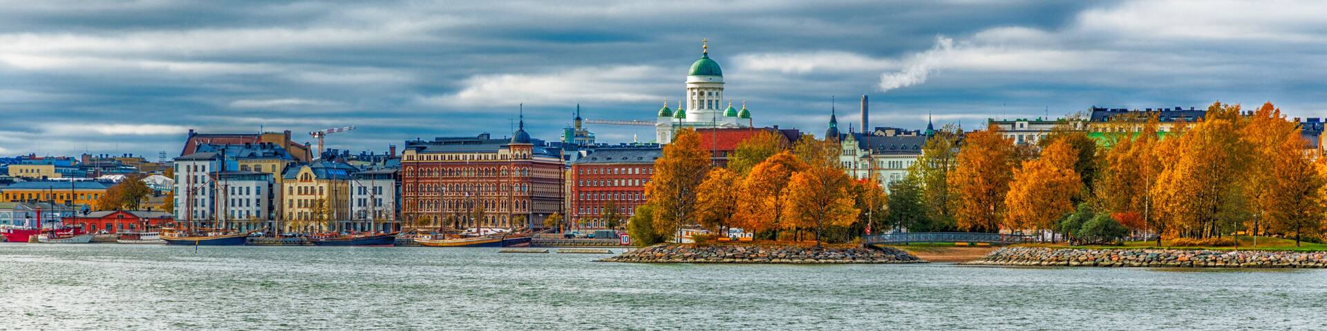 Helsinki city view