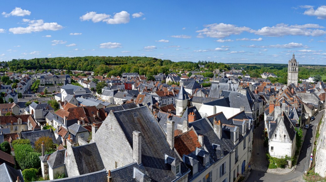 Ville de Loches, Indre-et-Loire, région Centre-Val de Loire , France