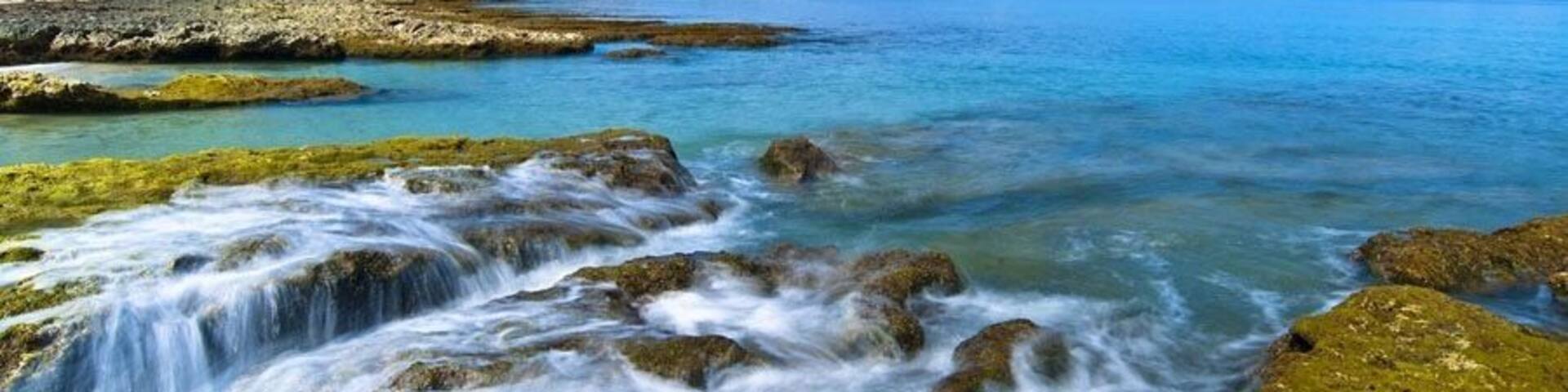 Suso Beach located at Santa Maria, Ilocos Sur ... It's near the main highway with its cool and prestine waters with lots of sea life in its surrounding coral reefs ...