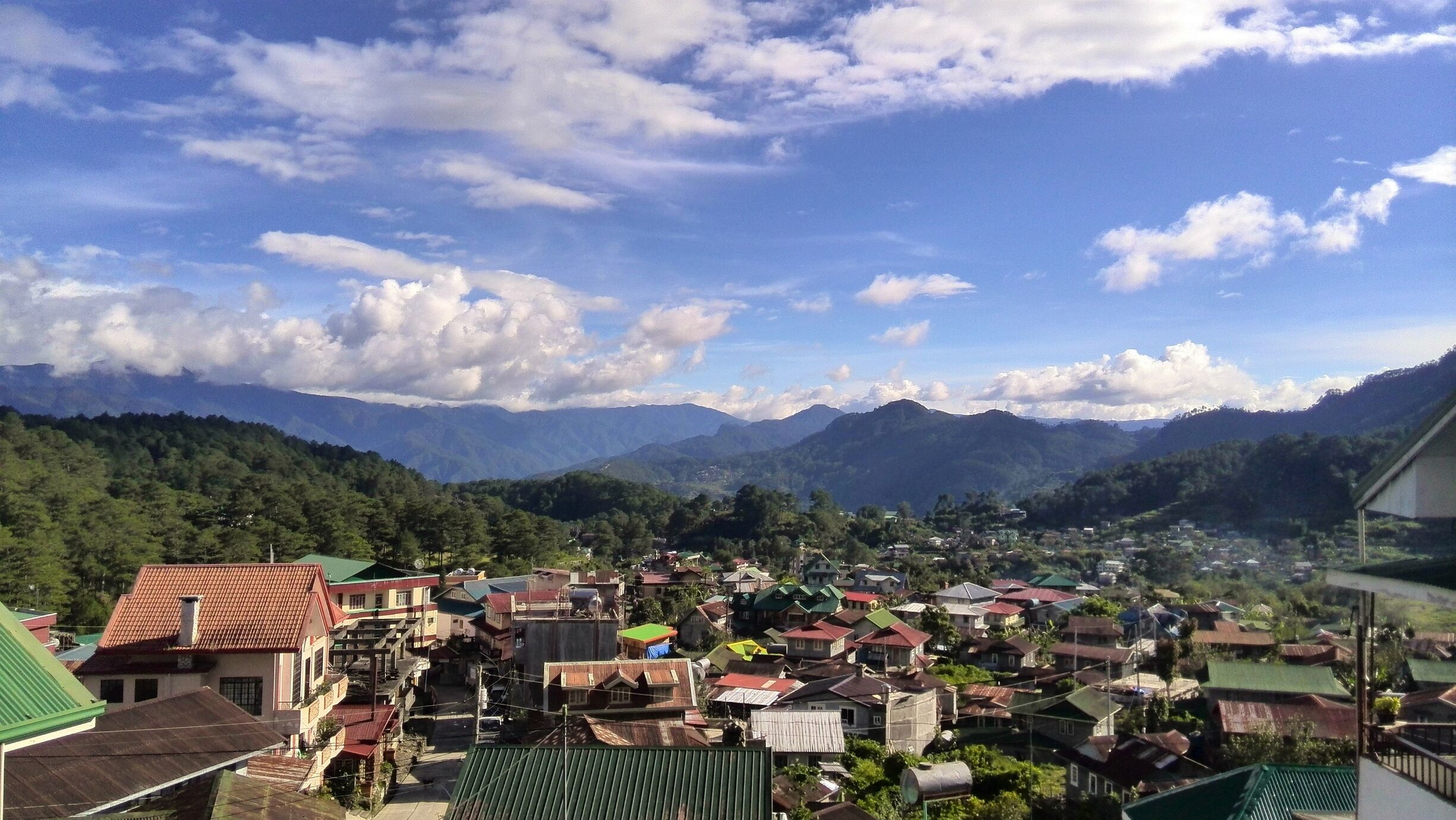 At our homestay, you can see the valley view and the mountains that surround this village. Interiors are also cold-proof coz its a log cabin inside.  :-!