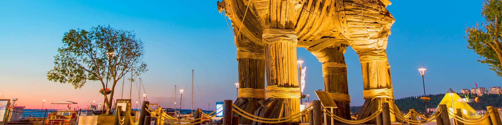 Trojan horse, Canakkale Turkey