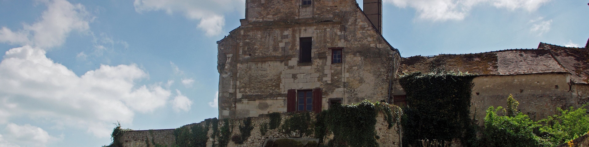Châtillon-sur-Indre (Indre) Ensemble castral (à partir de fin 12ème).