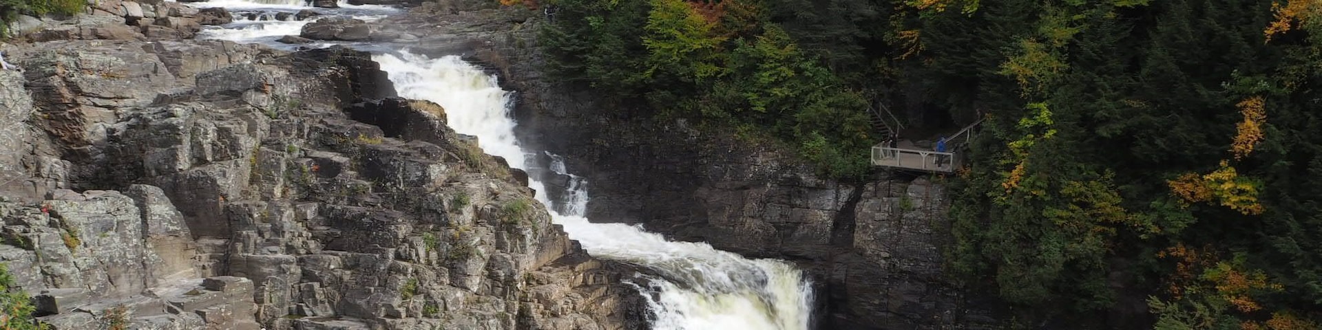 The waters of the North Saint Anne River descend over 240 feet within the canyon.
#GreatOutdoors