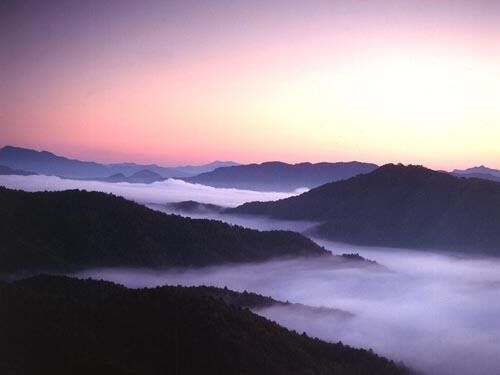 Jirisan Shrouded by Cloud