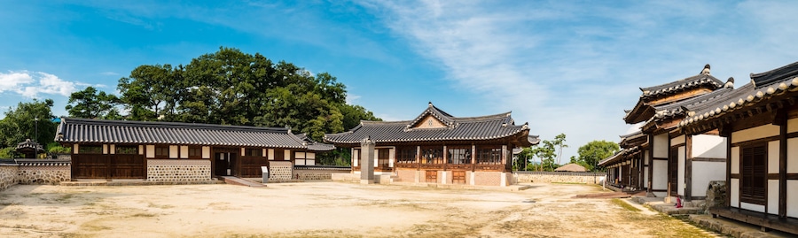 Yeoju, South Korea - Gamgodang where Empress Myeongseong lived as a child.