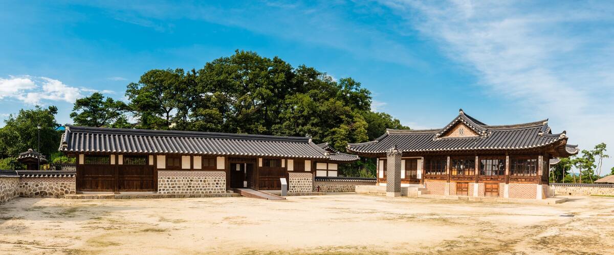 Yeoju, South Korea - Gamgodang where Empress Myeongseong lived as a child.