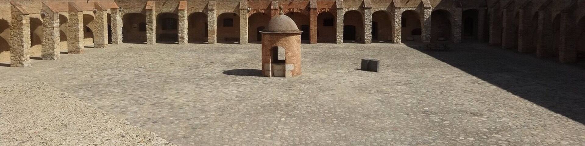 Courtyard at Salses Fortress