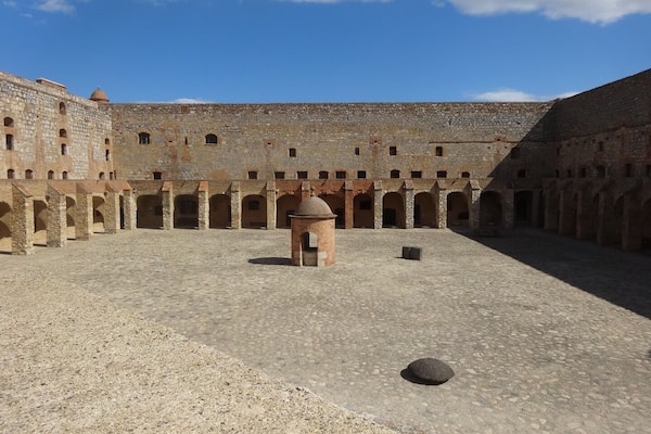 Courtyard at Salses Fortress