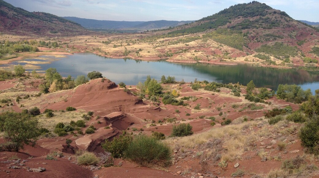 Devil's lake in south France.