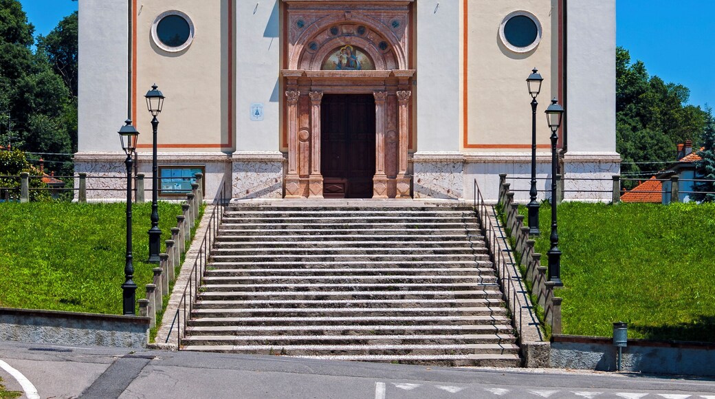 Church at Crespi d'Adda, Italy