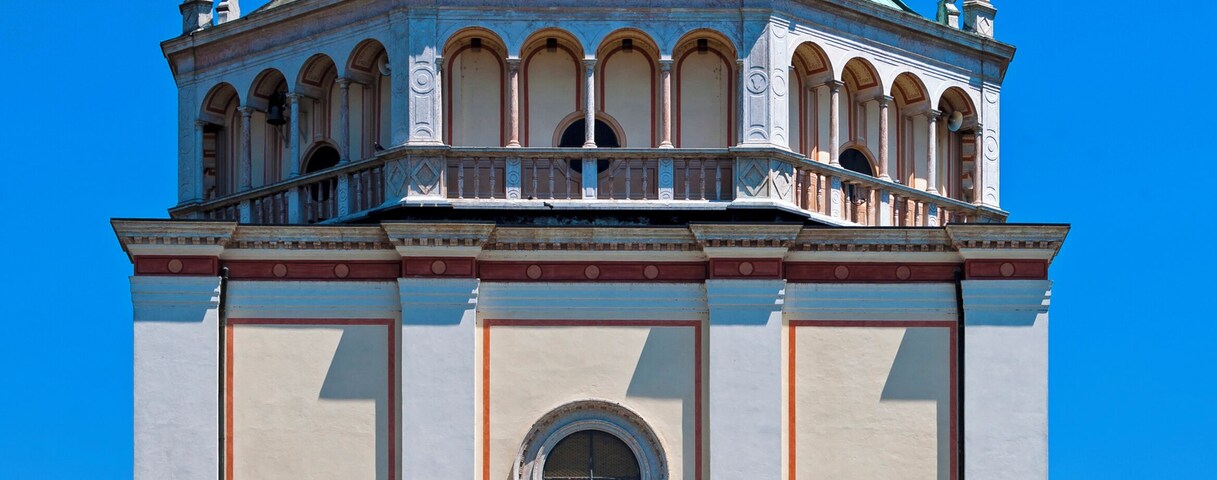 Church at Crespi d'Adda, Italy