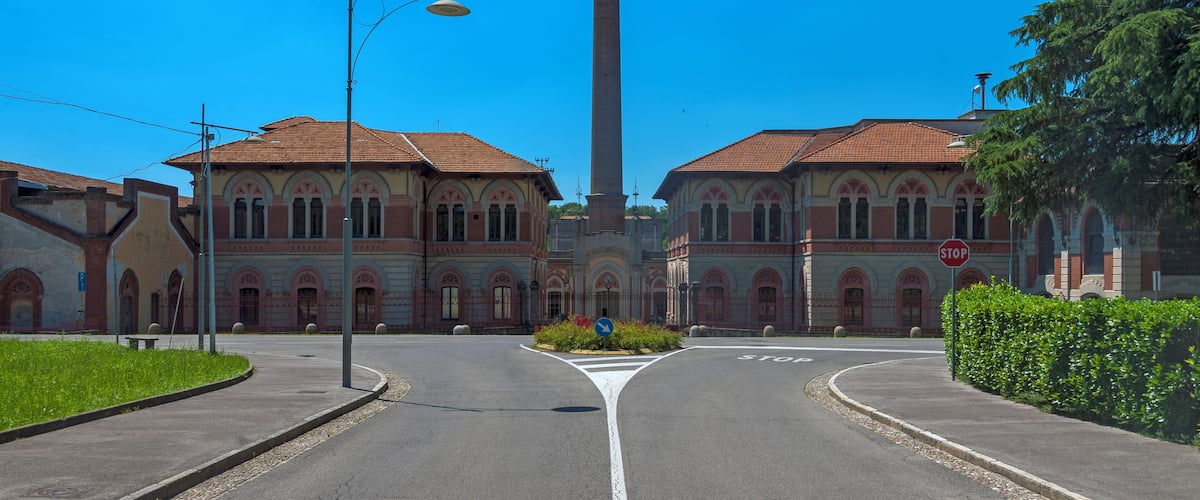 Cotton mill at Crespi d'Adda