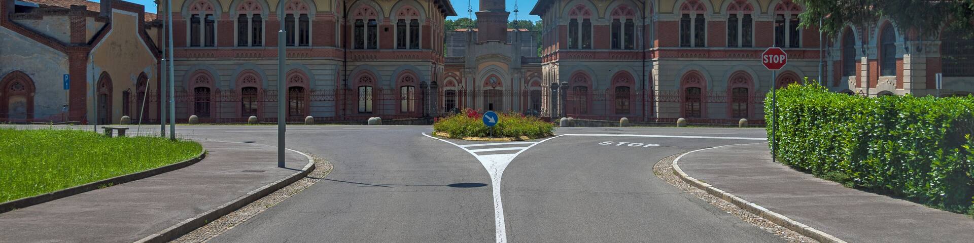 Cotton mill at Crespi d'Adda