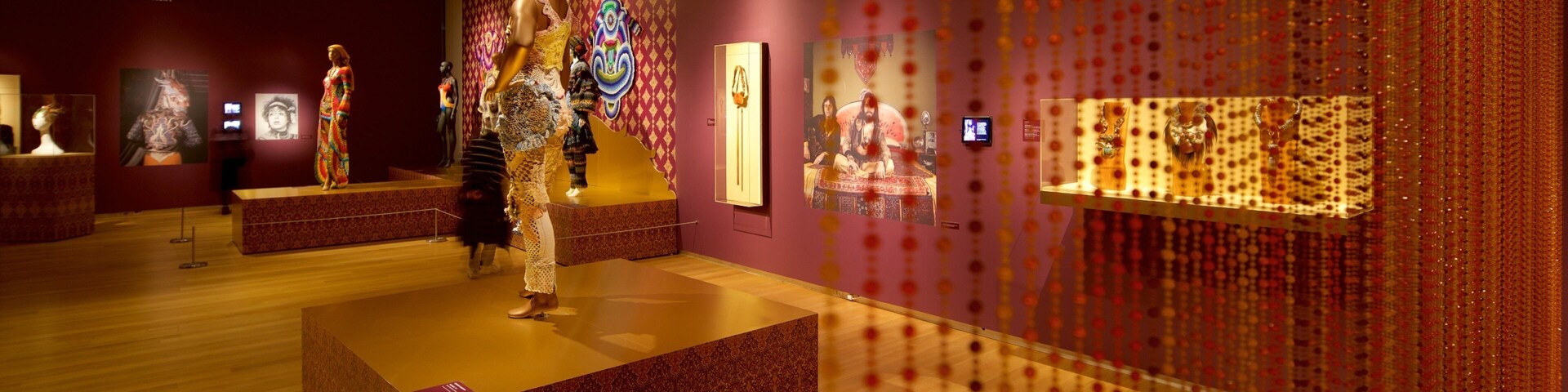 Museum of Arts and Design which includes art and interior views