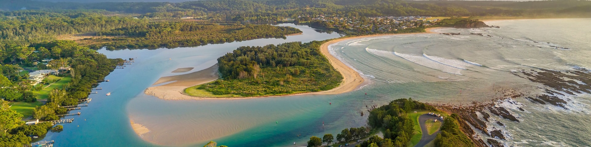 Mossy Point Australia panorama